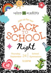 Back to School Night! @ Gym | Salem | Massachusetts | United States
